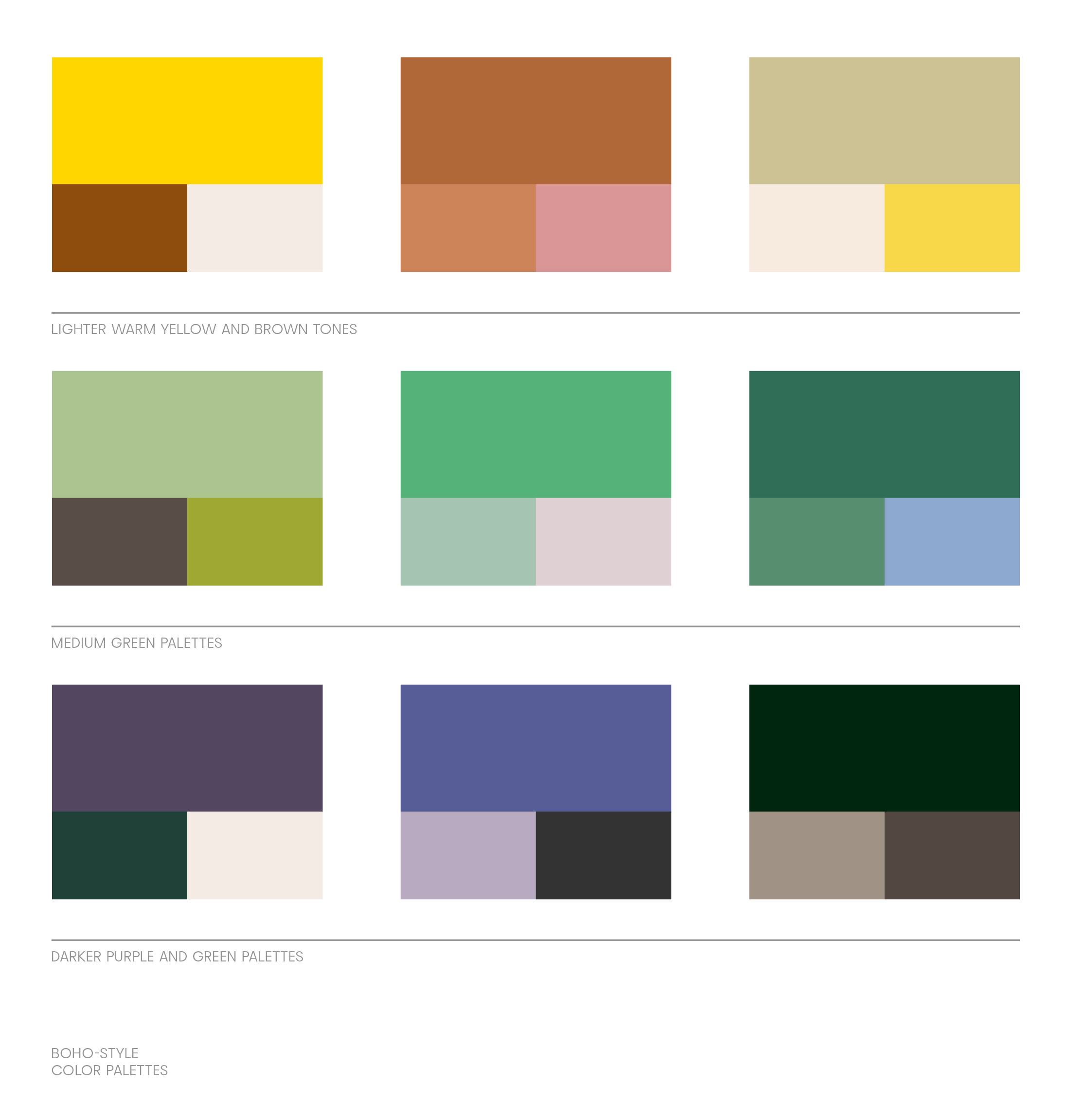 SKIMS COLOR PALETTE