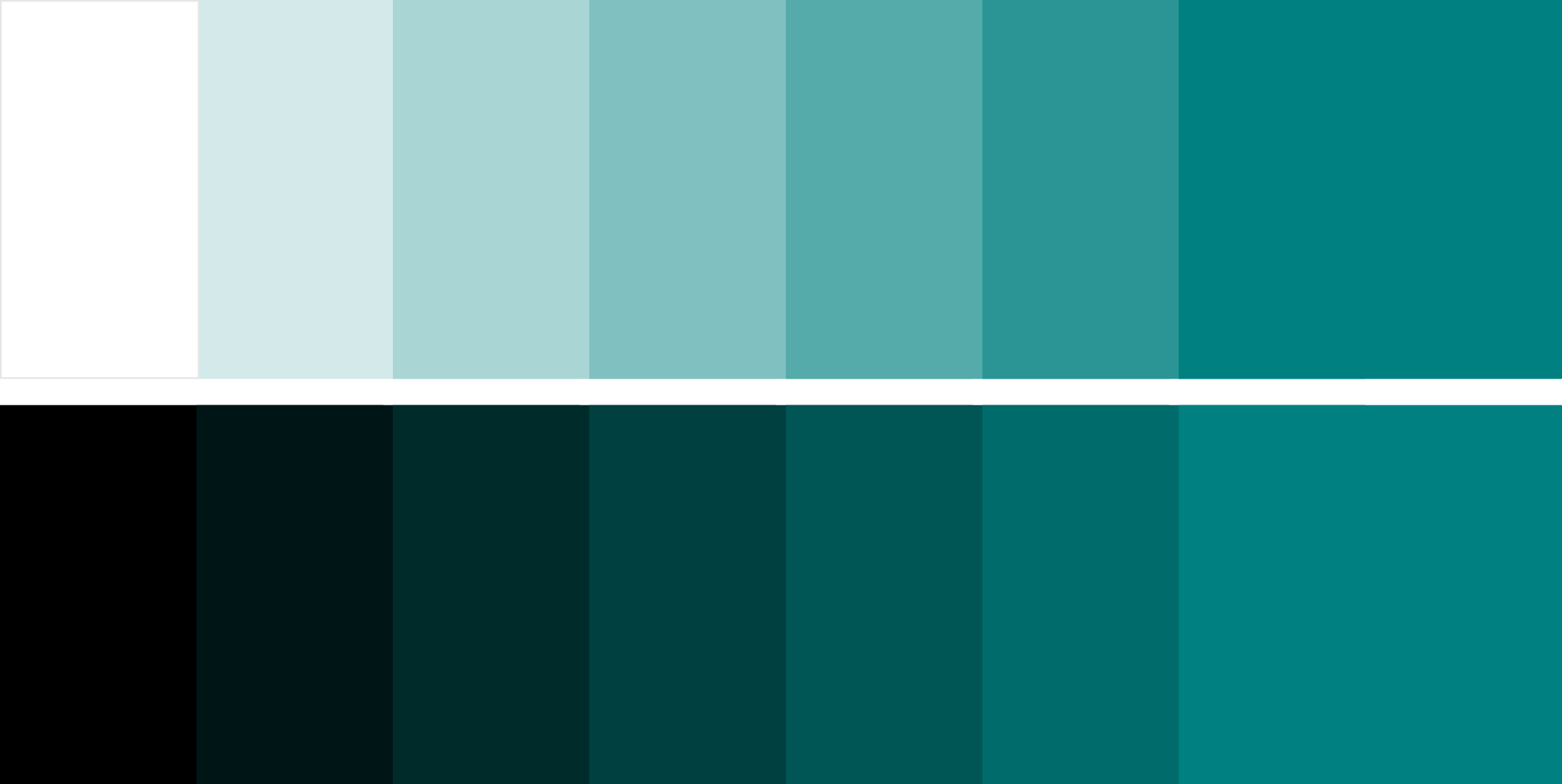 Teal logos: meaning and modern color combinations