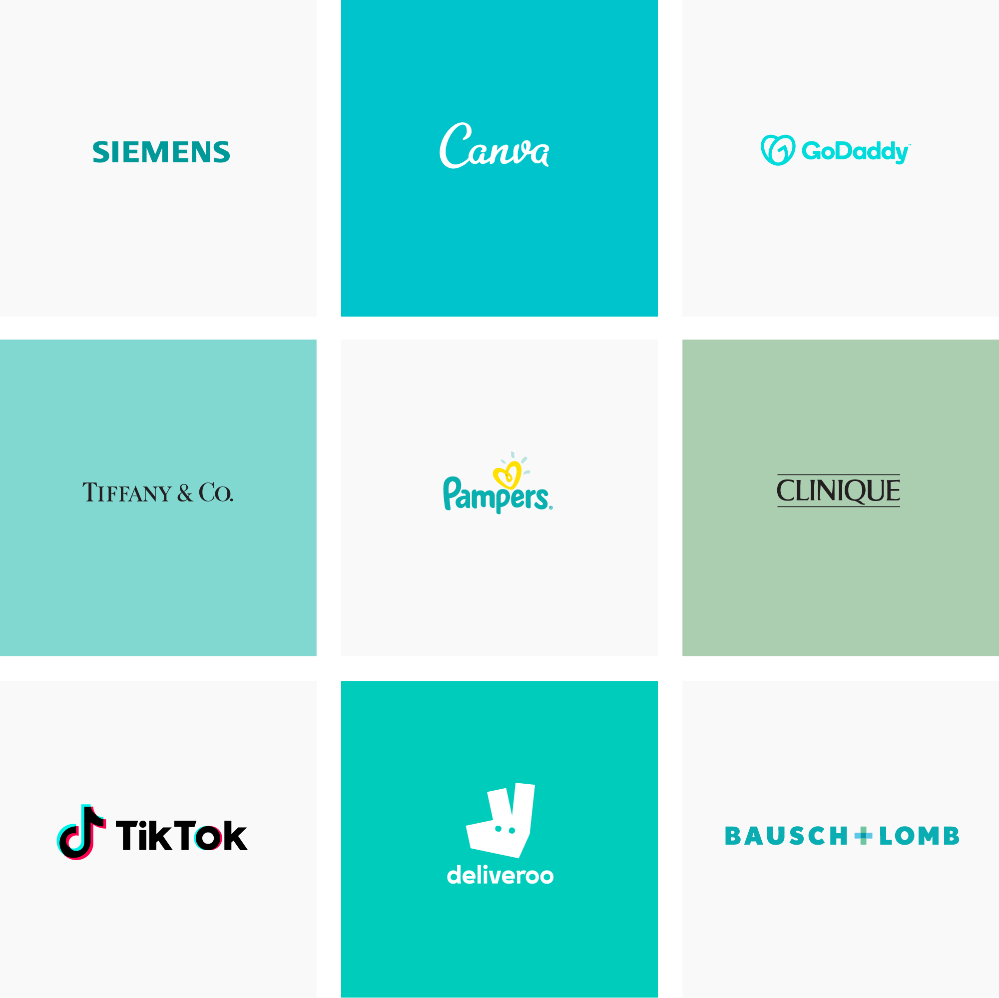 Teal logos: meaning and modern color combinations