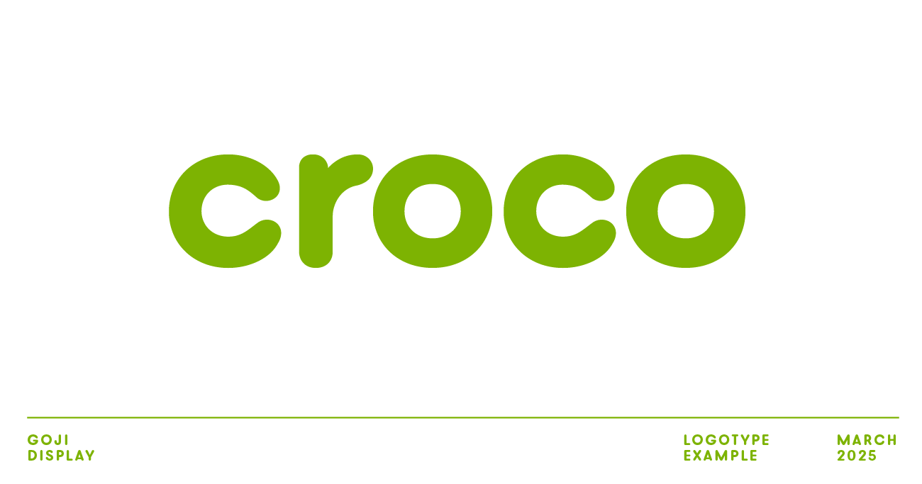 logotype example similar to Crocs