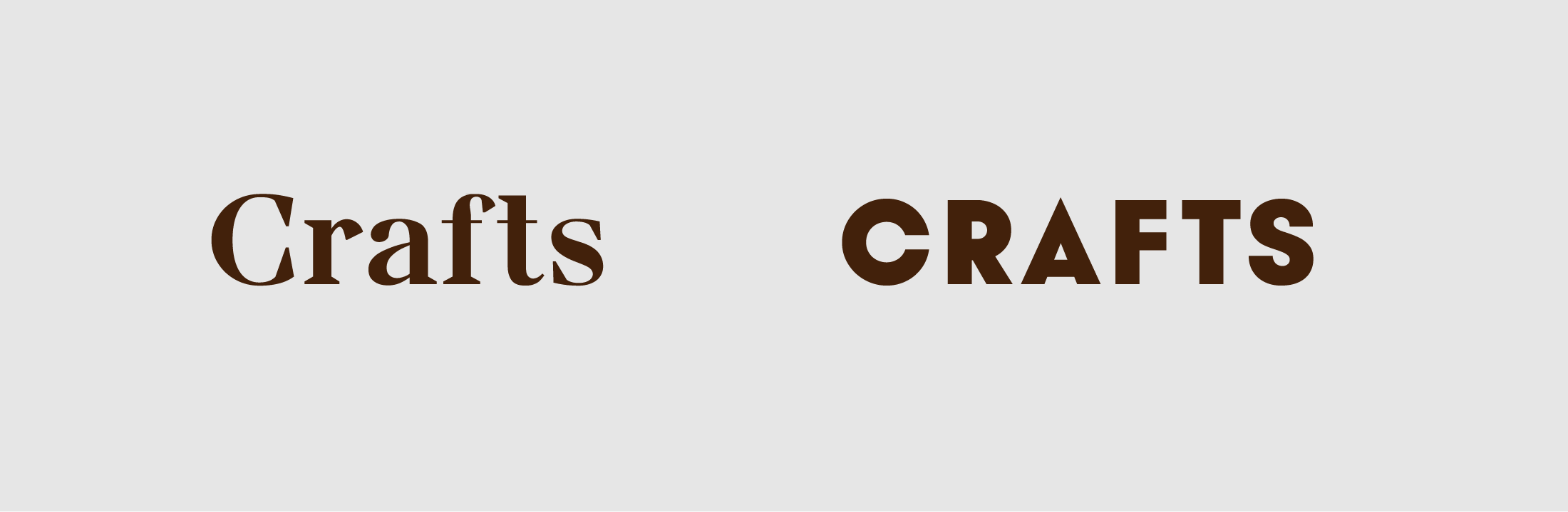 font for crafts logo designs