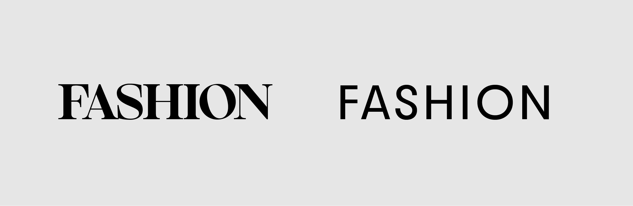 font for fashion logo designs