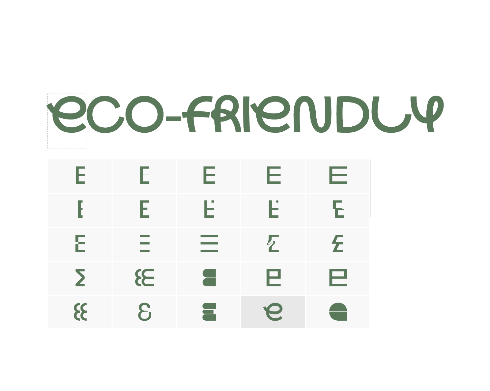 Free Earth Friendly Fonts Clearance | smarys.org