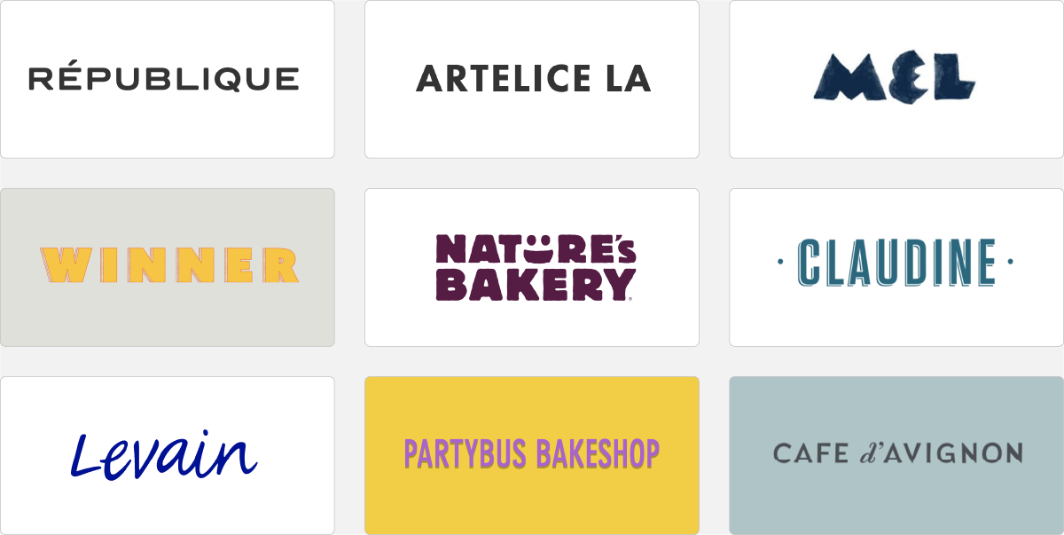 bakery logos from popular bakeries