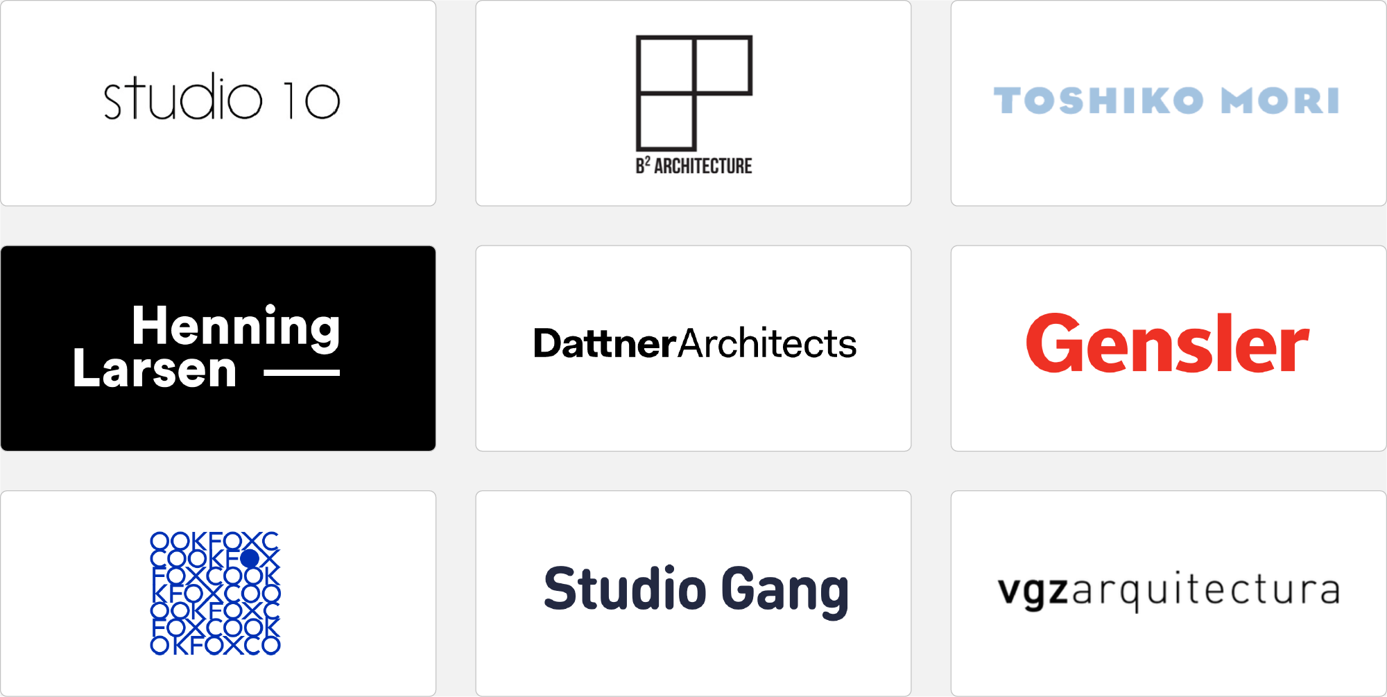 some of the best architecture firms logos, modern and cool
