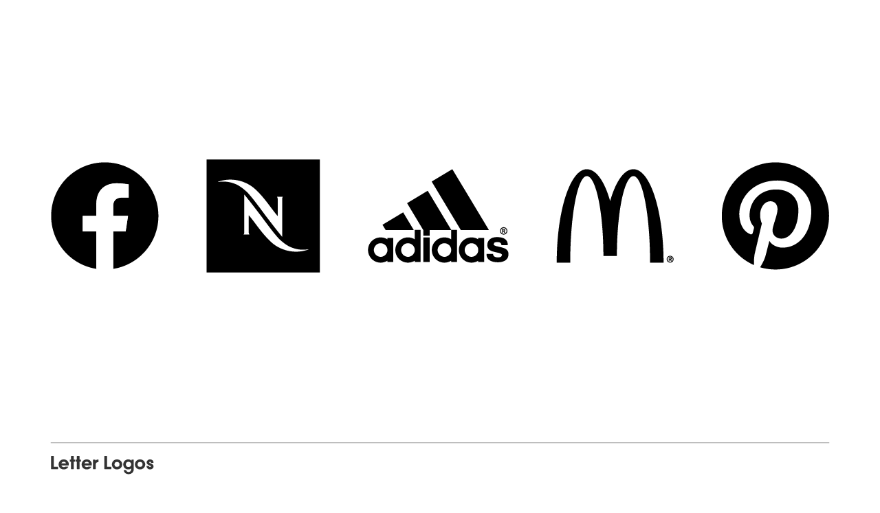 Famous letter logos