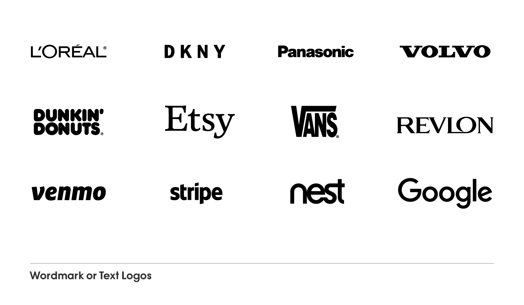 Modern Text Logo Maker In 3 Steps.