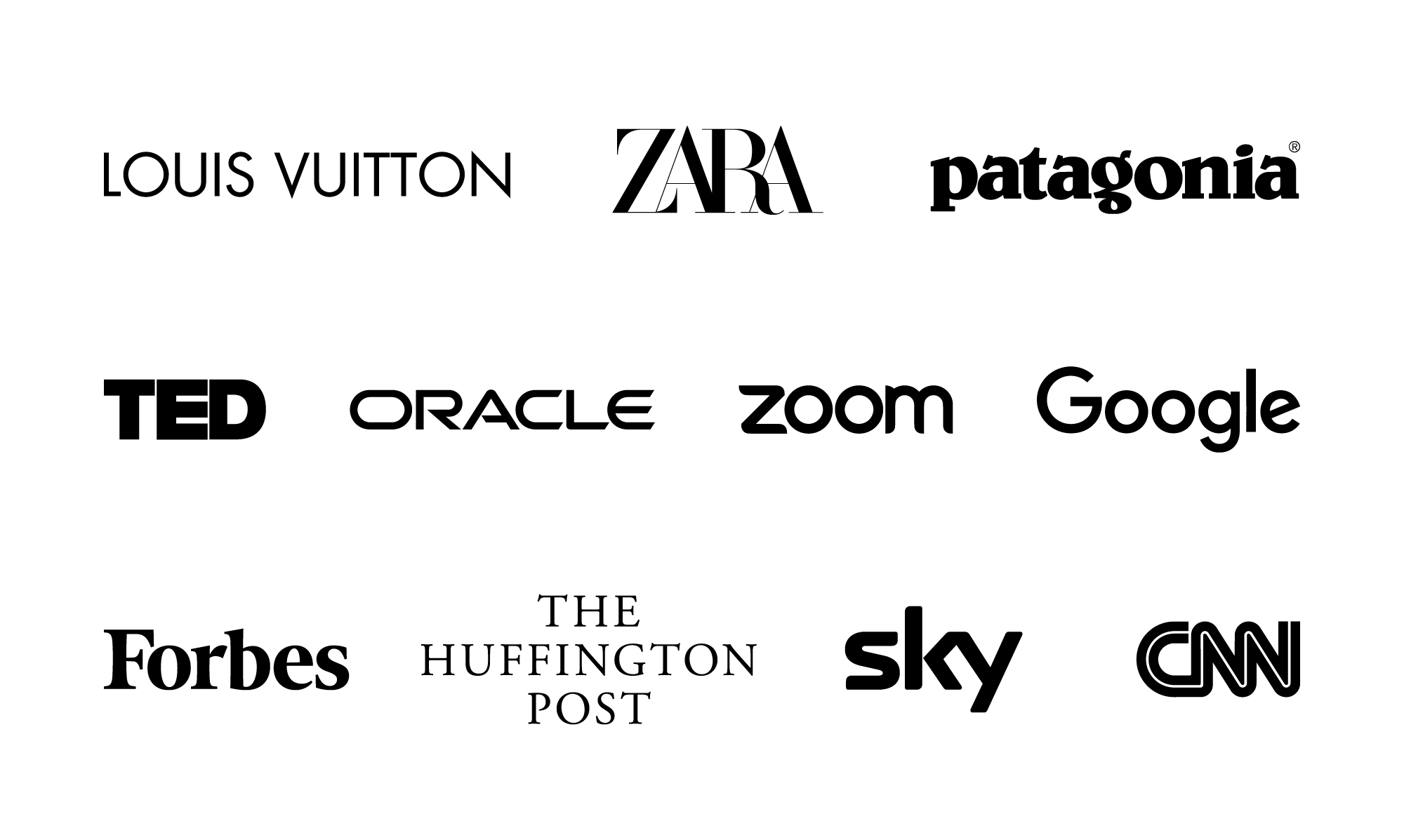 famous examples for logotype logos