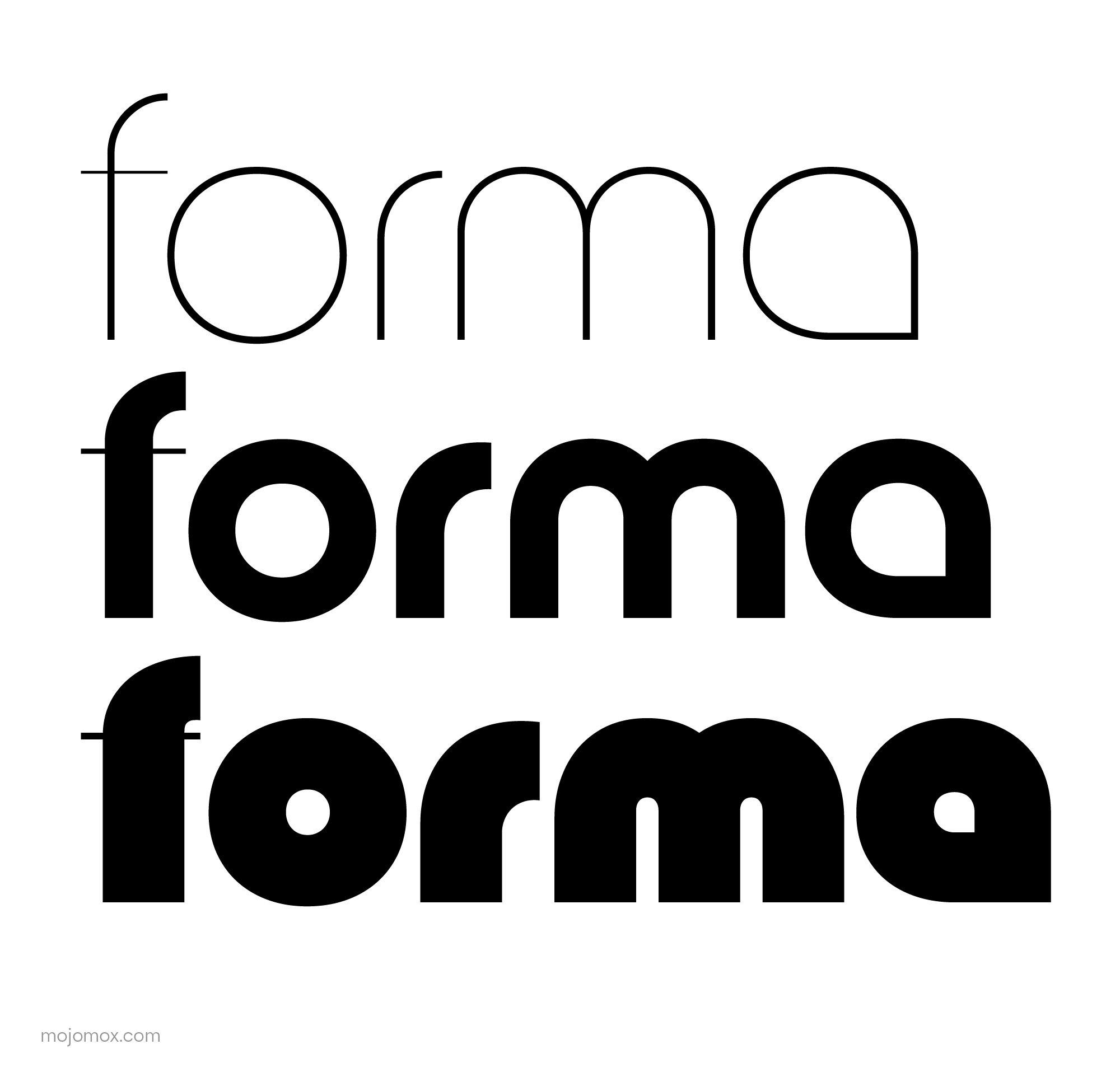 Modern Typography Logos