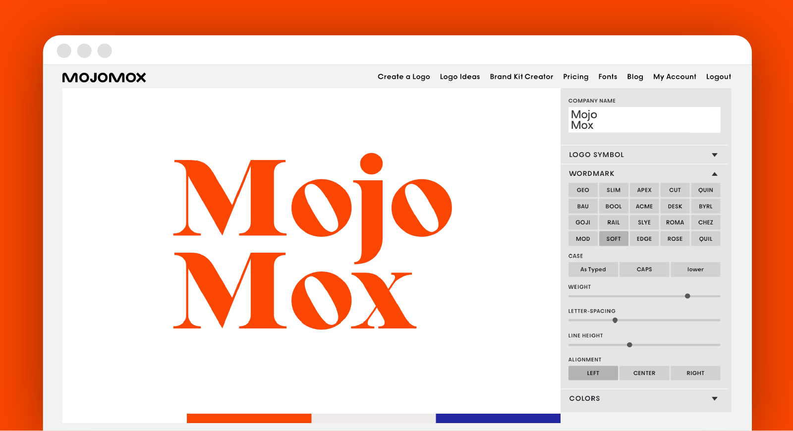 Mojomox multiline logo