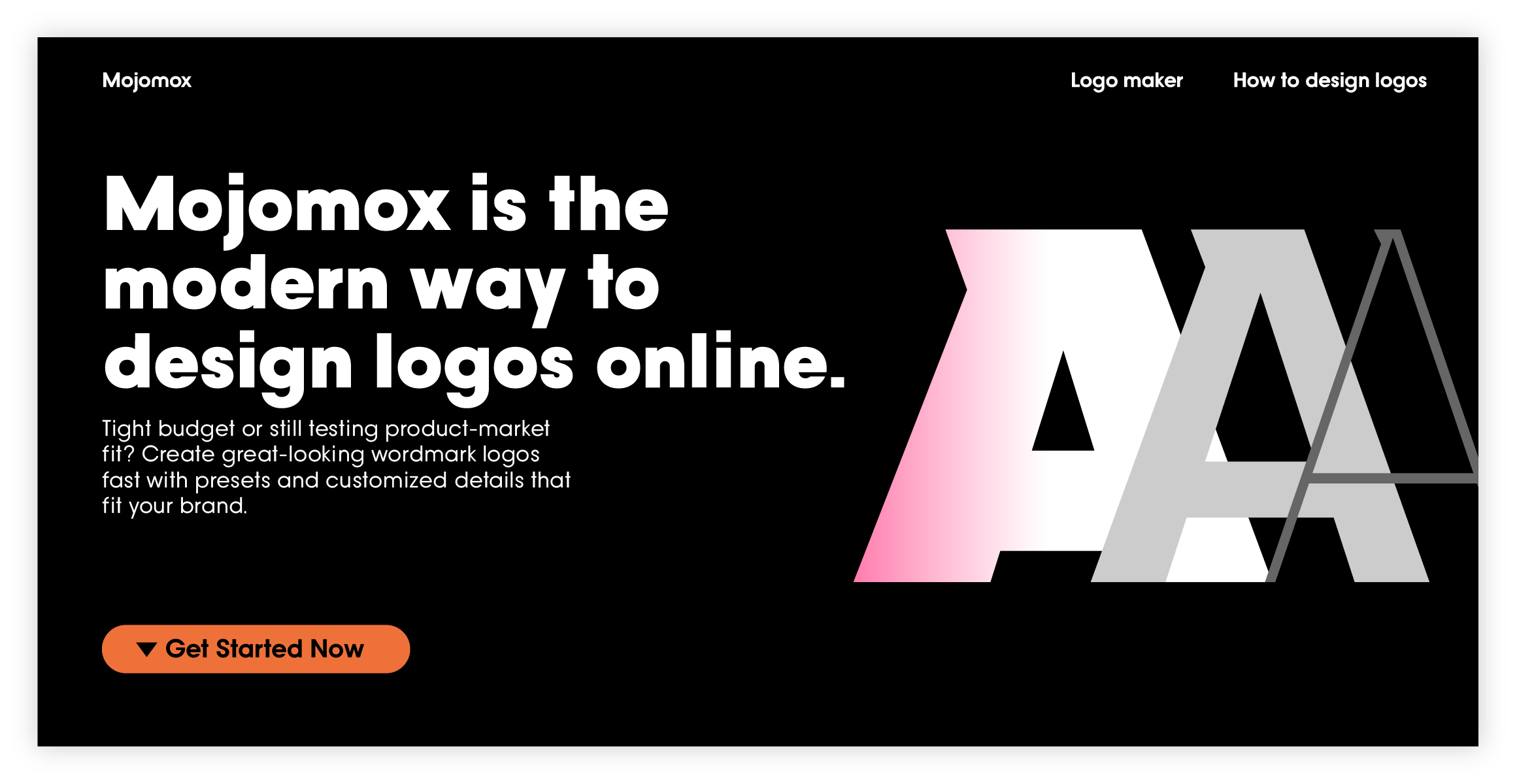 Mojomox logo maker overview