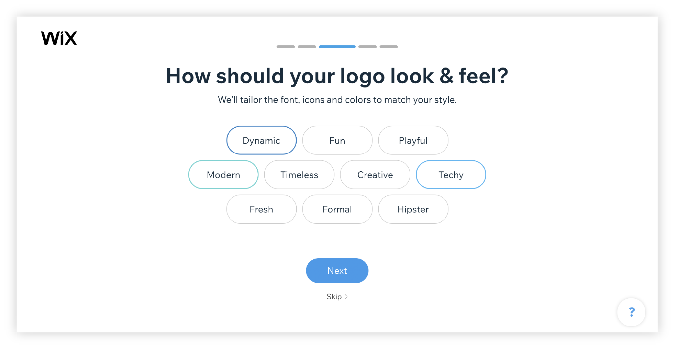 Wix Logo: Adding and Customizing Patterns in the Wix Logo Maker